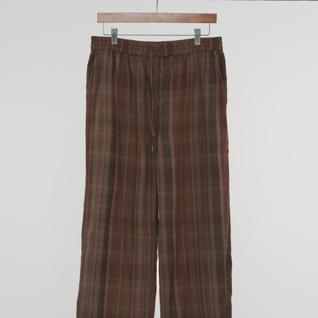 ITOH - Overdyed Cotton Drawstring Pants - Carom ITOH