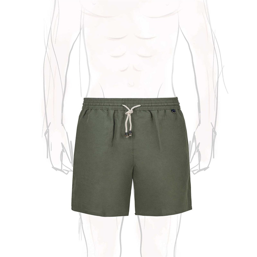 Rubinacci - Green Swim Trunks