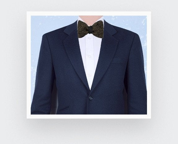 Cinabre - Black 1001 Nights Bow Tie Cinabre