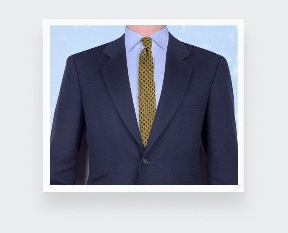 Cinabre - Olive Green Grand Pan Tie