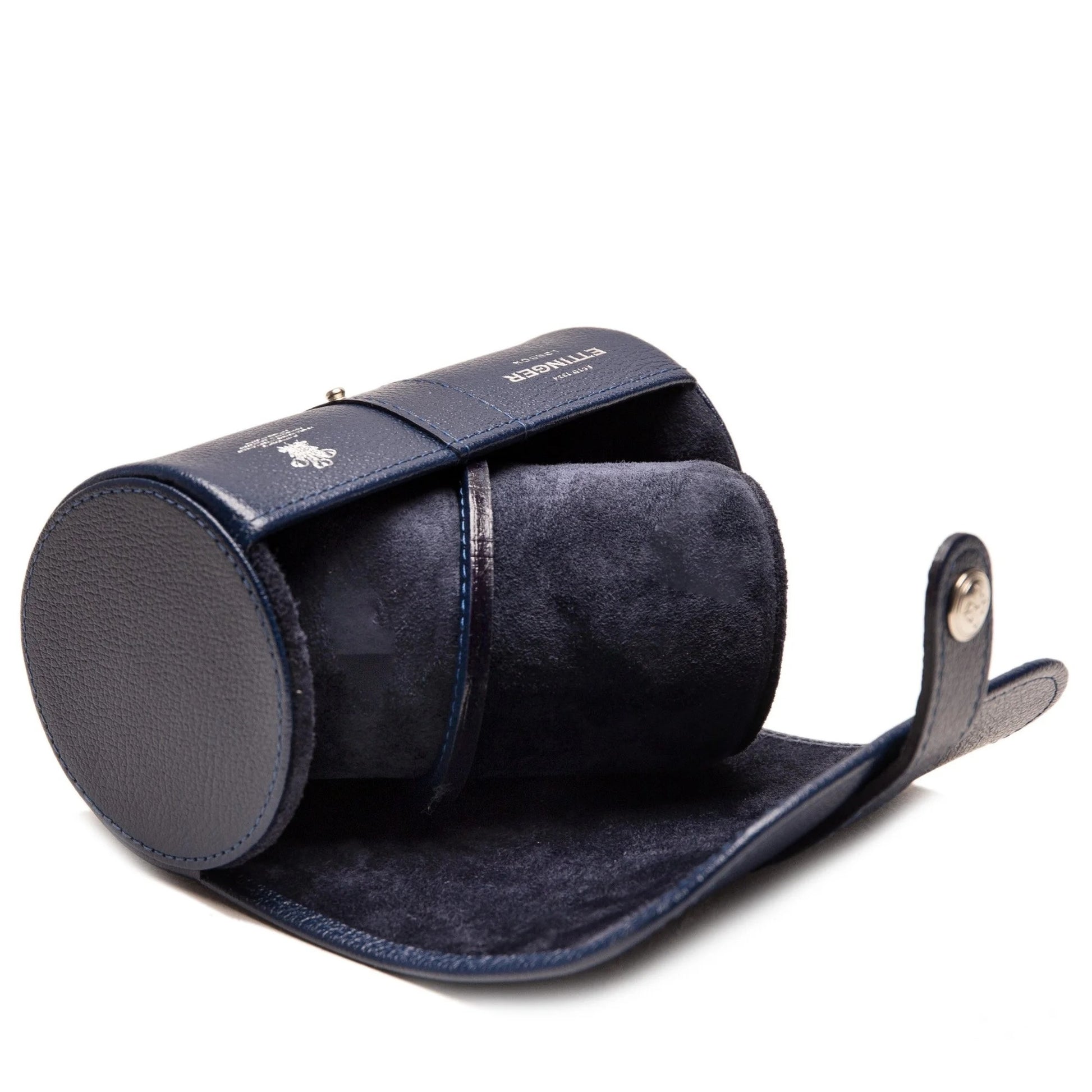 Ettinger - Capra Double Watch Roll - Marine Blue
