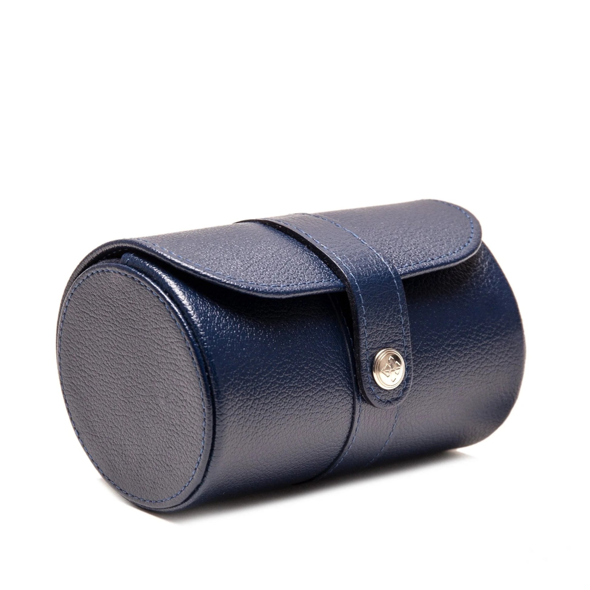 Ettinger - Capra Double Watch Roll - Marine Blue