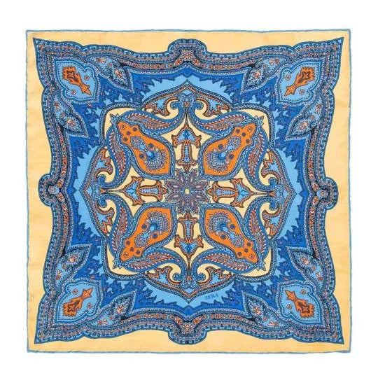 Sera  Fine Silk - Vanilla Ripasso Pocket Square