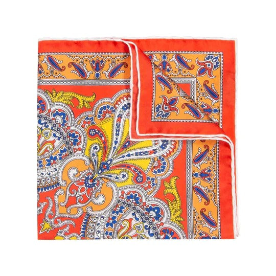 Sera  Fine Silk - Murano Pocket Square