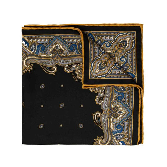 Sera Fine Silk - Anise Franciacorta Pocket Square Sera Fine Silk