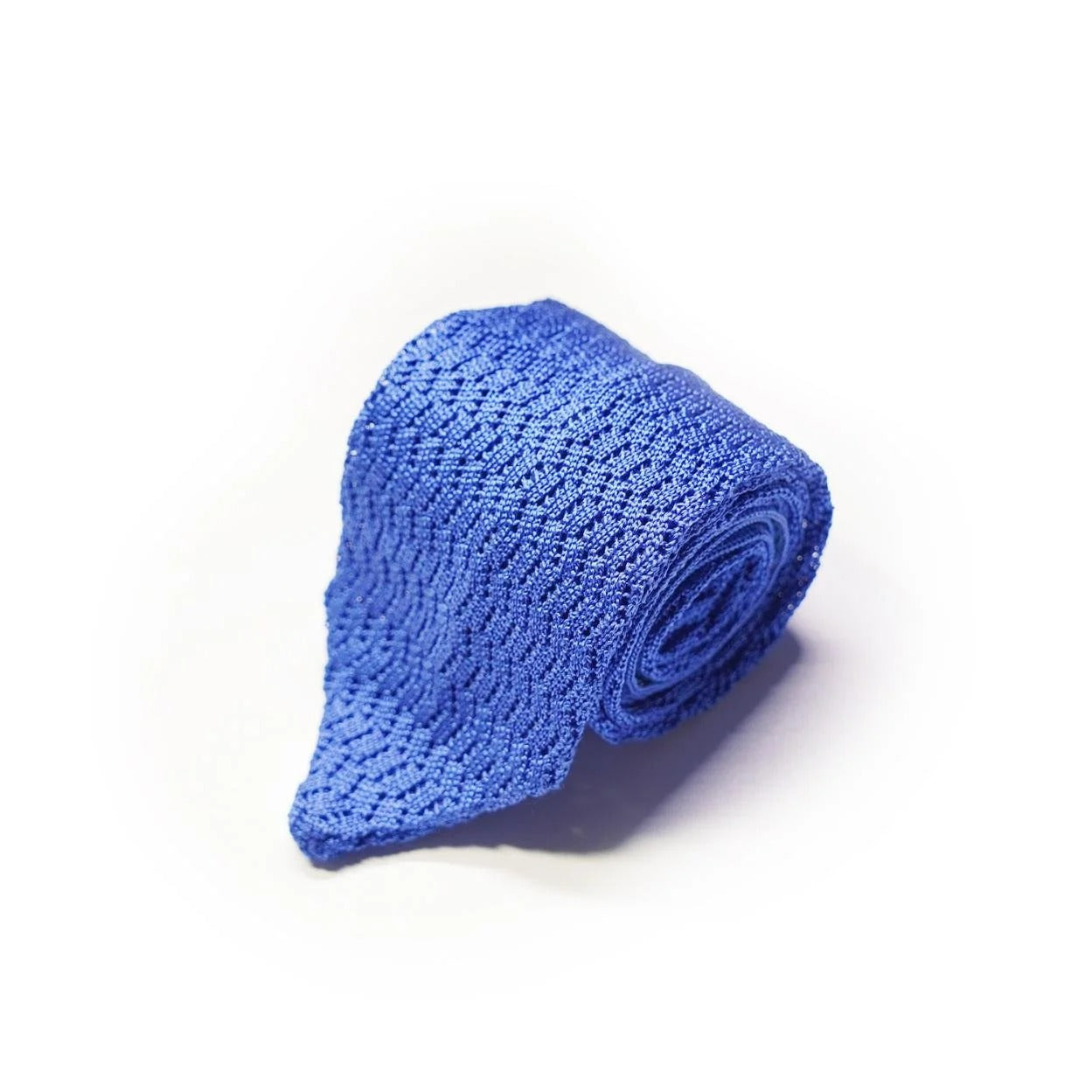 Sera  Fine Silk - Royal Blue Grenadine Silk Tie