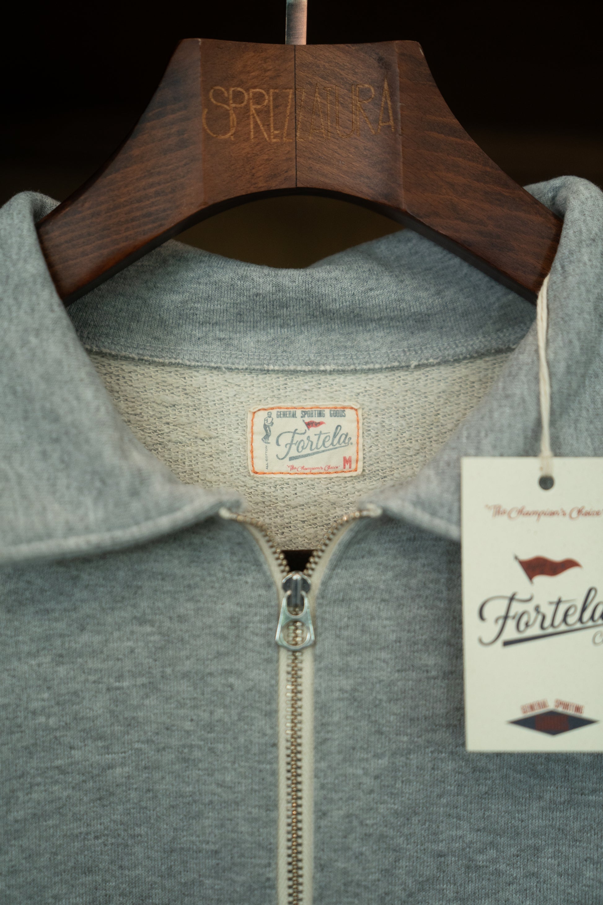 Fortela  - Yale Quarter Zip College Jumper