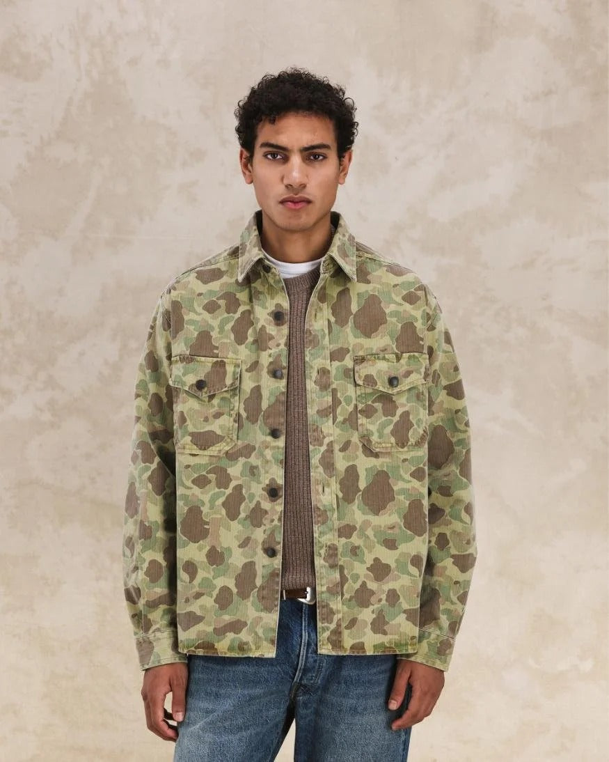 Fortela - Kenny Military Shirt - Military Green Fortela