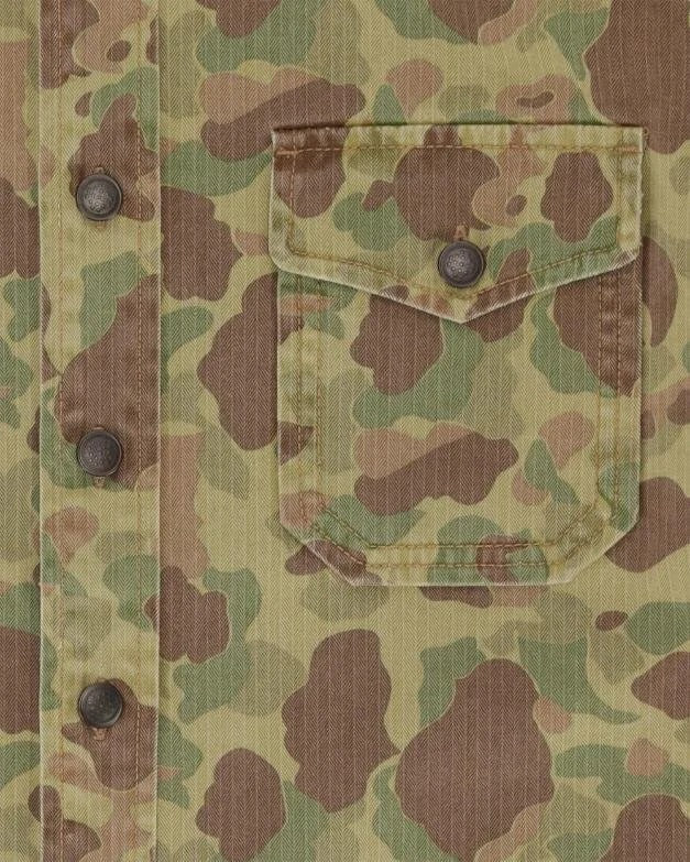 Fortela - Kenny Military Shirt - Military Green Fortela