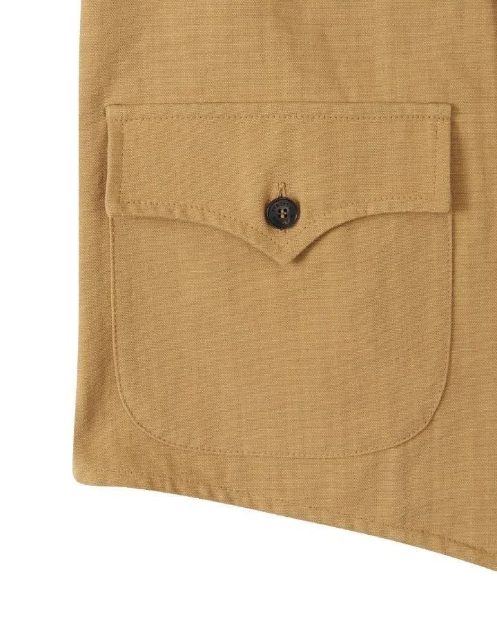 Fortela - Davide MA093 MOU Vest (Manteco) - Camel Fortela