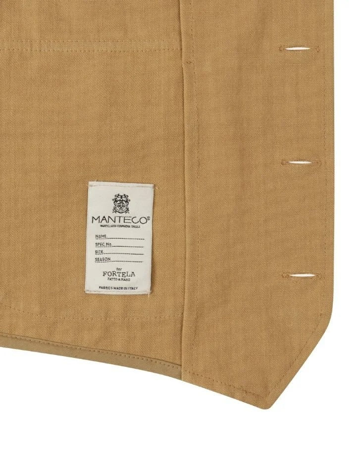 Fortela - Davide MA093 MOU Vest (Manteco) - Camel Fortela