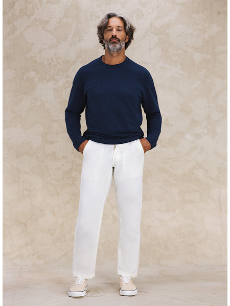 Fortela - New Fatigue Trousers - White Fortela