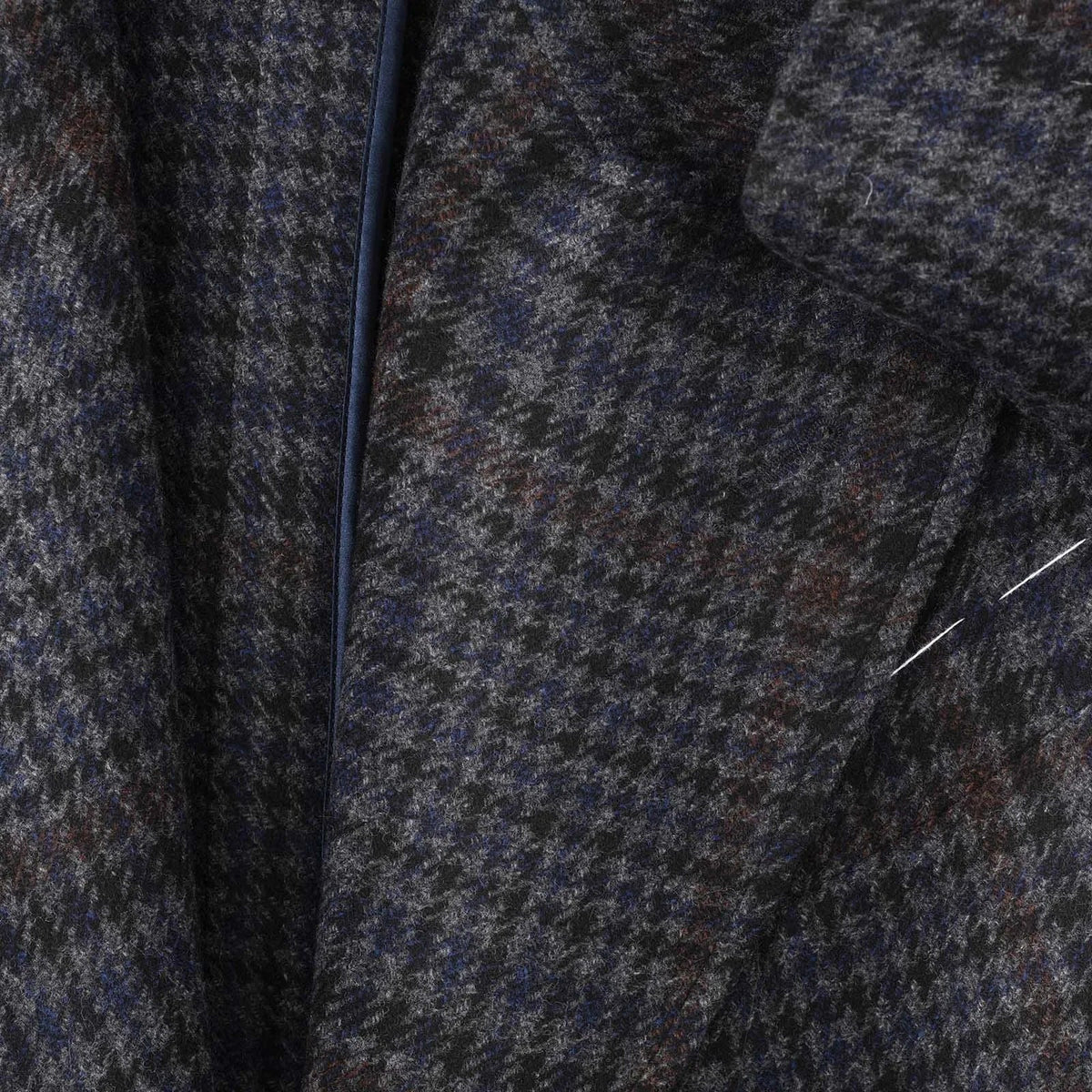 Rubinacci - Cashmere Blend Ulster Coat - Blue/Grey Rubinacci