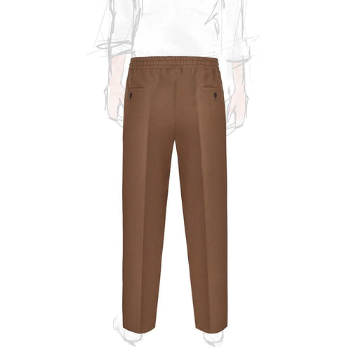 Sprezza X Rubinacci - Linen Leisure Trousers - Tobacco Sprezza X Rubinacci