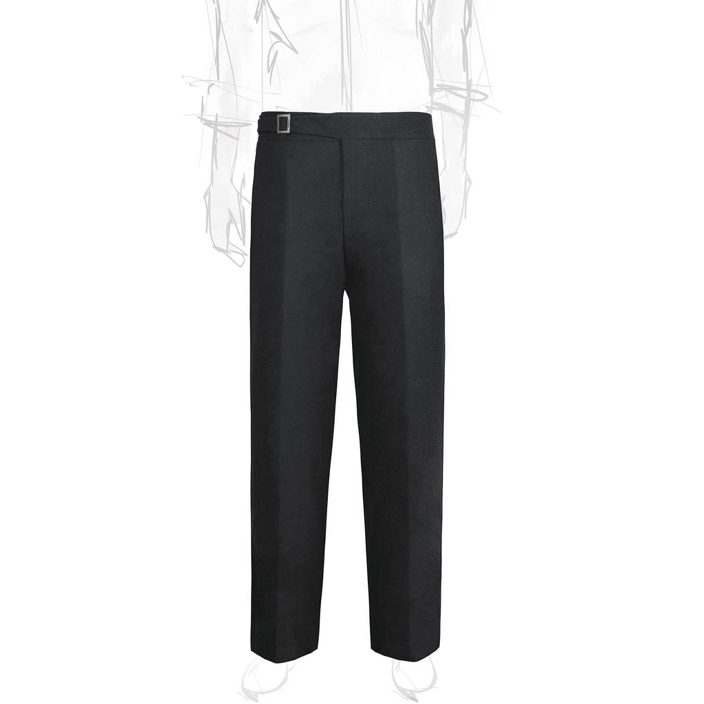 Rubinacci - Genny Wool Trousers - Black
