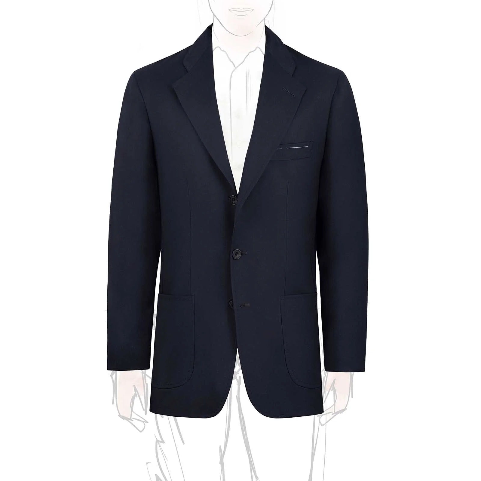 Sprezza X Rubinacci - Pure Cashmere Jacket (Limited Edition) - Midnight Blue