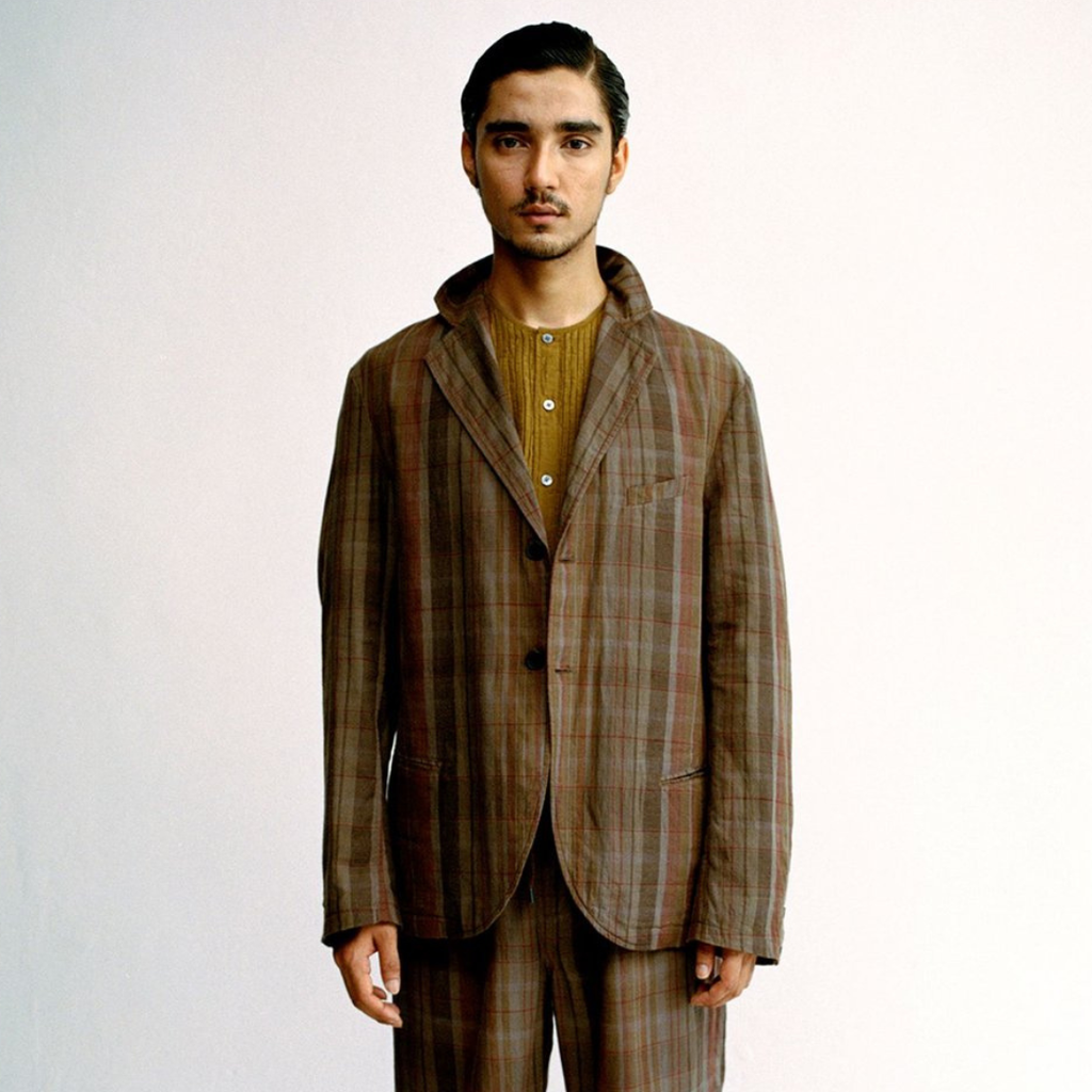 ITOH - Overdyed Classic Handwoven Cotton Jacket - Carom ITOH