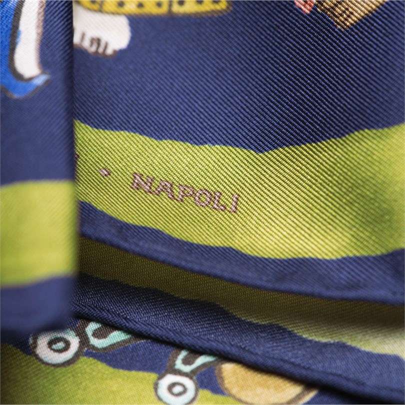 Rubinacci - Acid Green Mendoza Pocket Square Rubinacci
