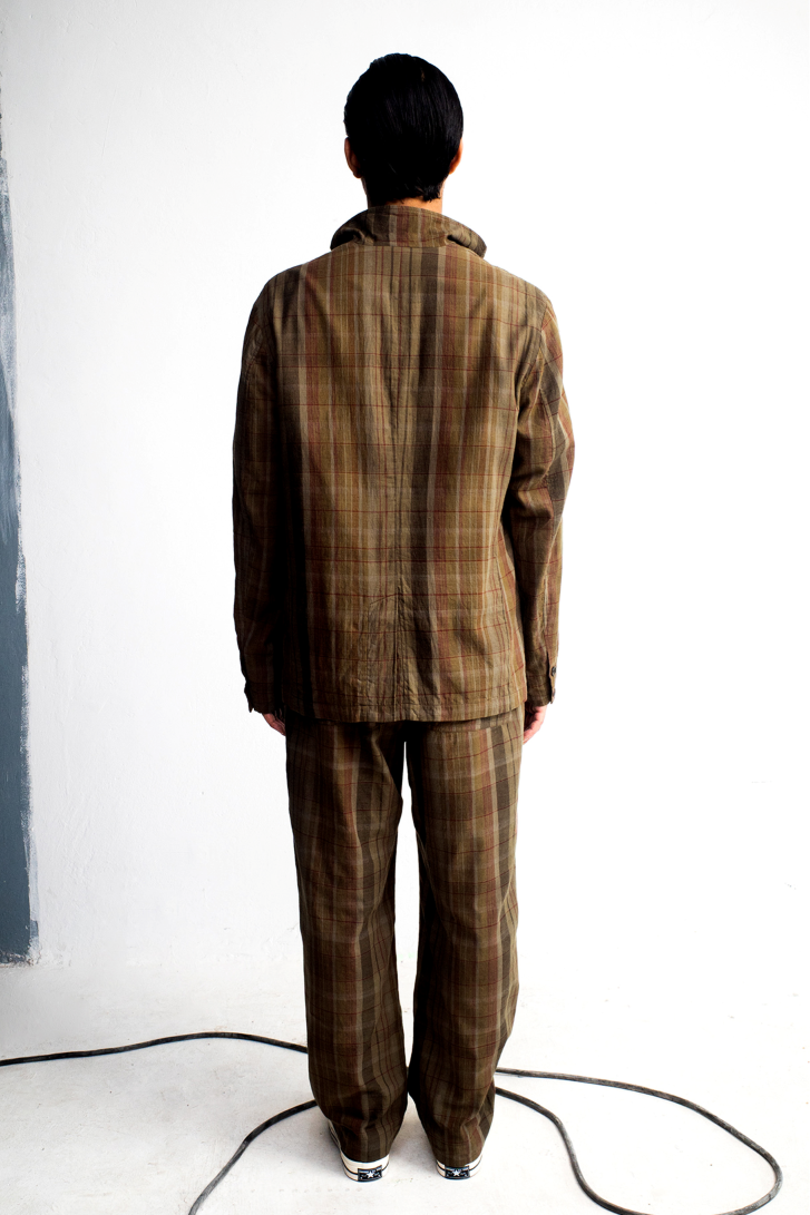ITOH - Overdyed Classic Handwoven Cotton Jacket - Carom ITOH