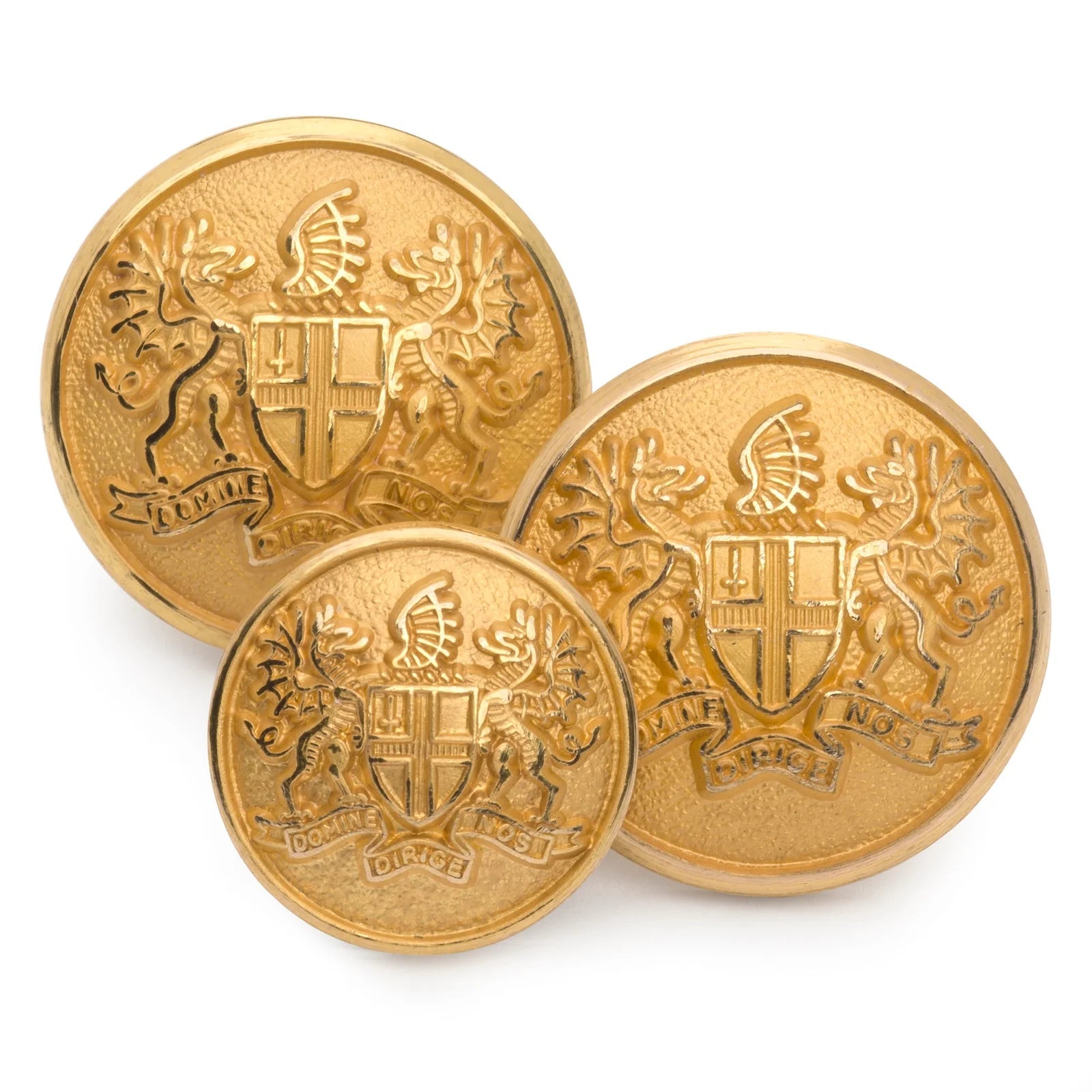 Benson & Clegg - City Of London Blazer Button In Gold (Single Breasted) Benson & Clegg