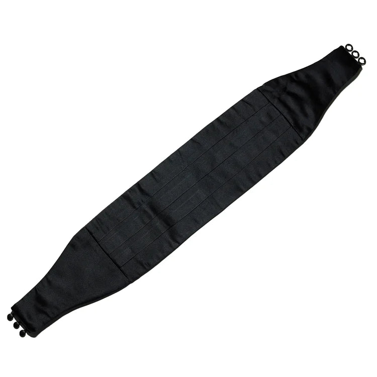 Benson & Clegg - Silk Cummerbunds - Black