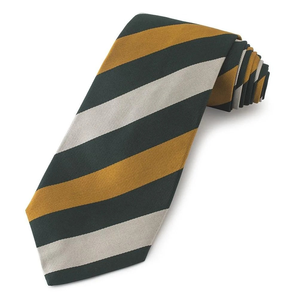 Benson and Clegg - Royal Yeomanry Three-Fold Silk Reppe Tie