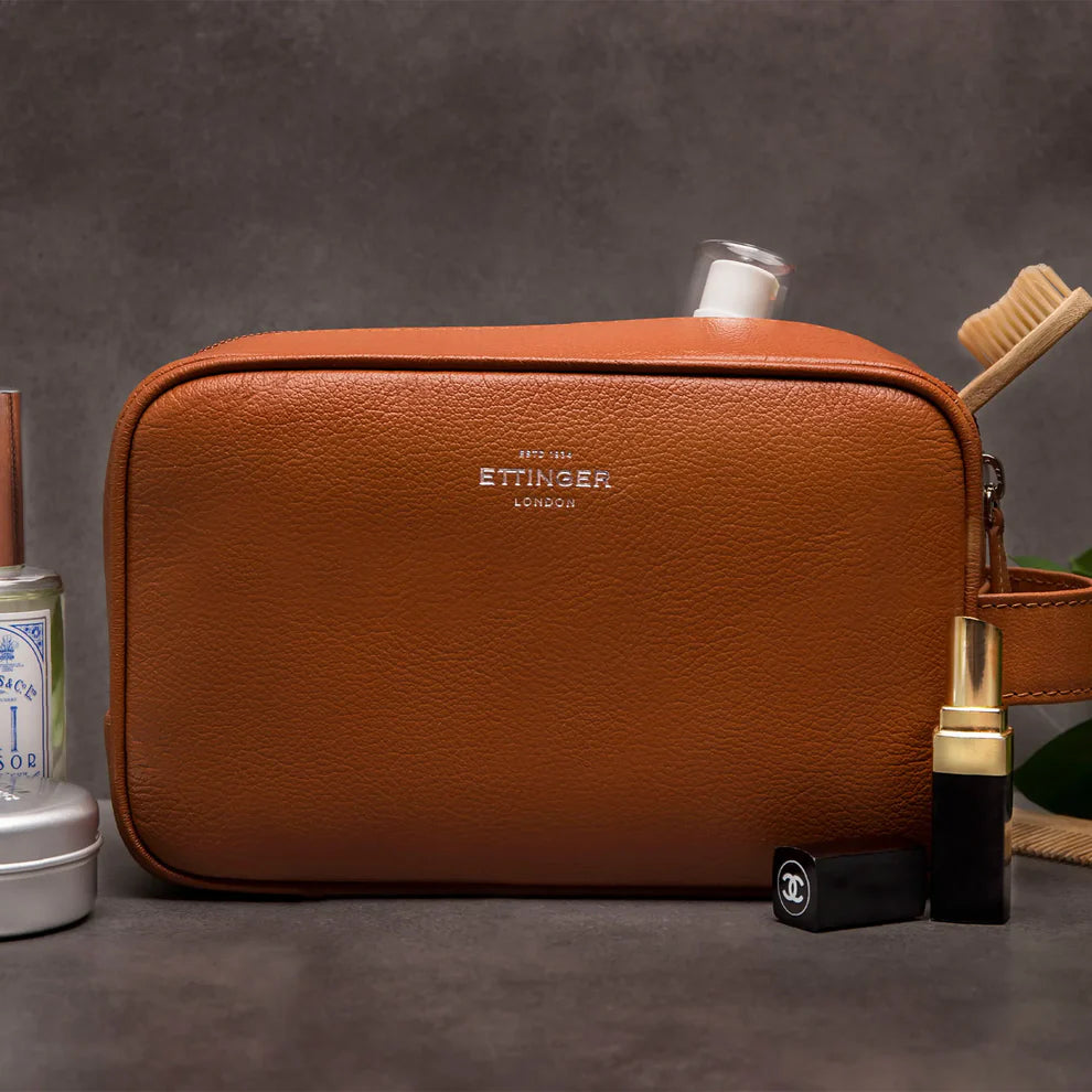 Ettinger - Capra Wash Bag - Tan