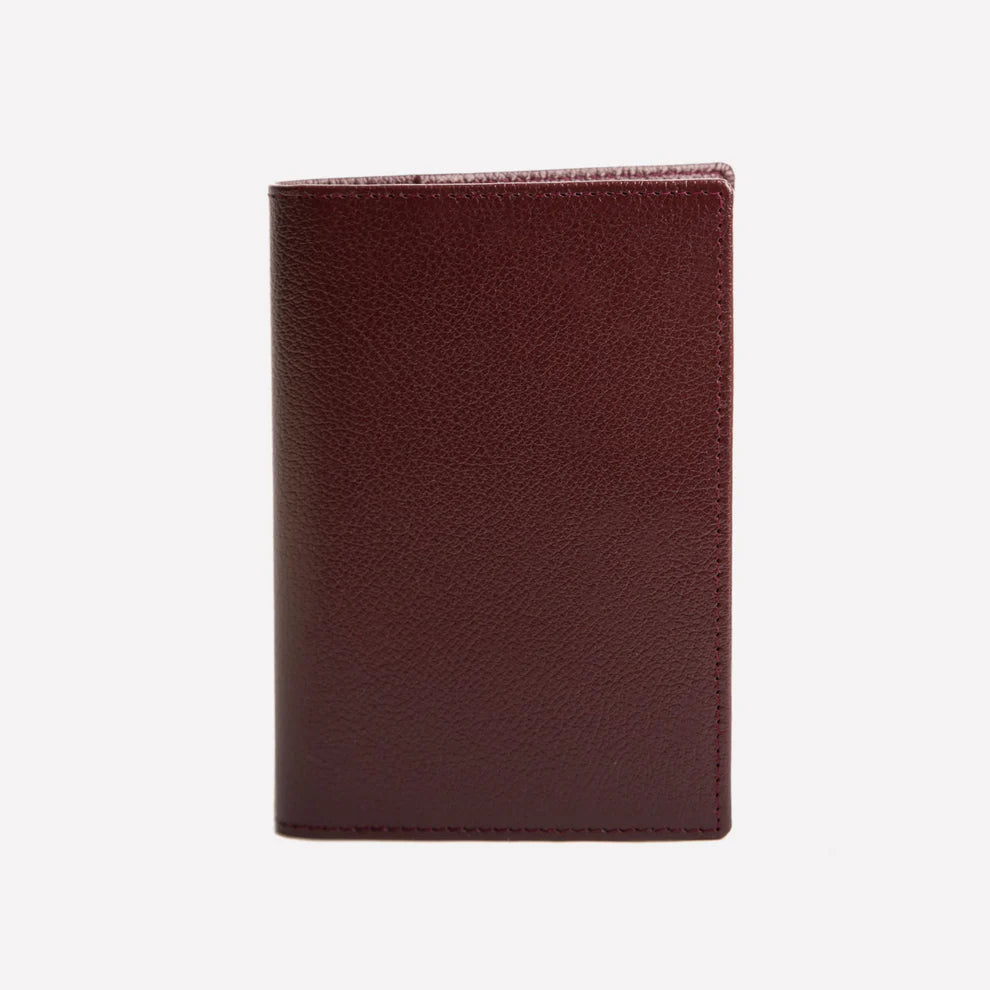 Ettinger - Capra Passport Case - Bordeaux Ettinger