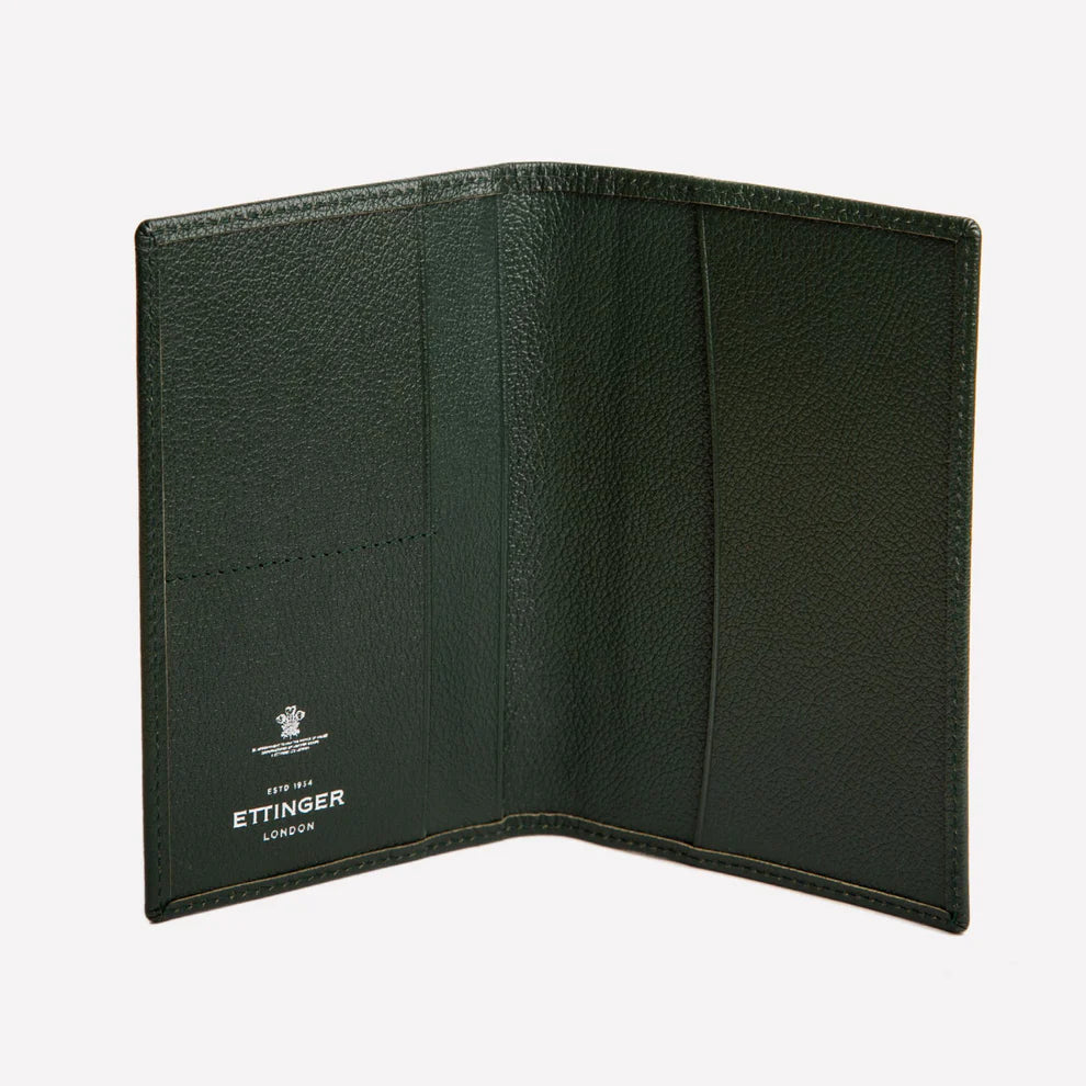 Ettinger - Capra Passport Case - Forest Green Ettinger