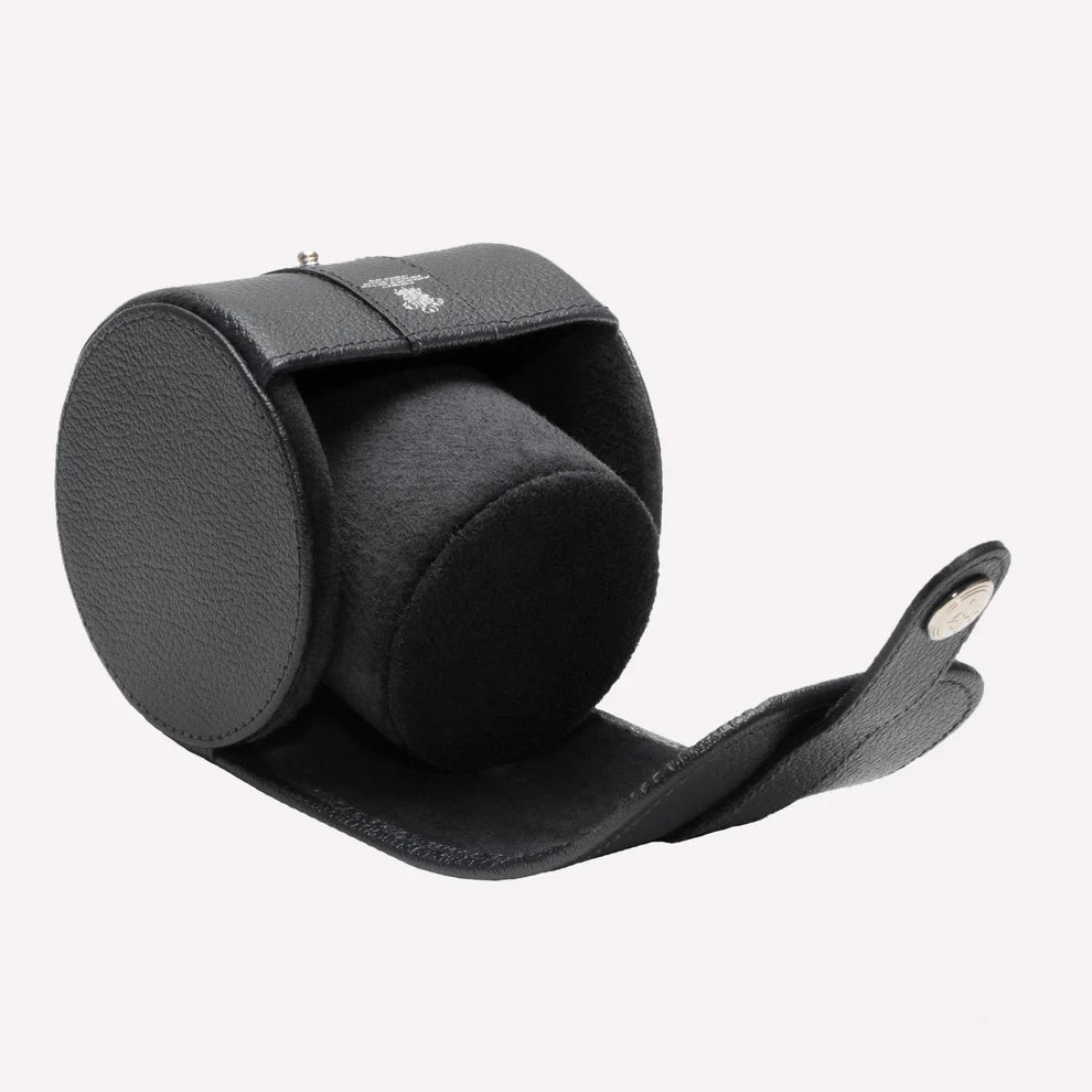 Ettinger - Capra Single Watch Roll - Black Ettinger