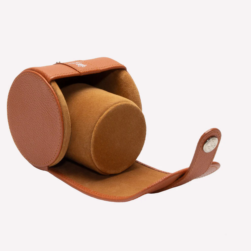 Ettinger - Capra Single Watch Roll - Tan Ettinger