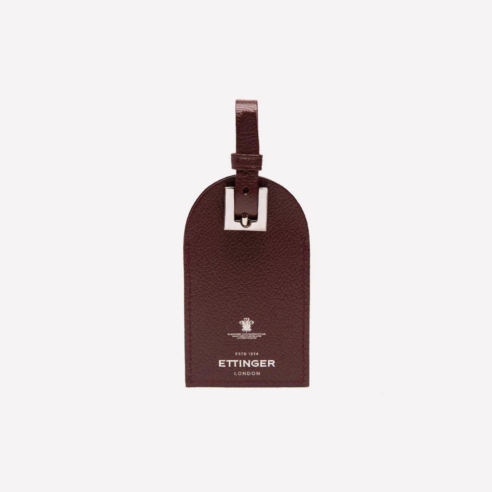 Ettinger - Capra Luggage Tag - Bordeaux