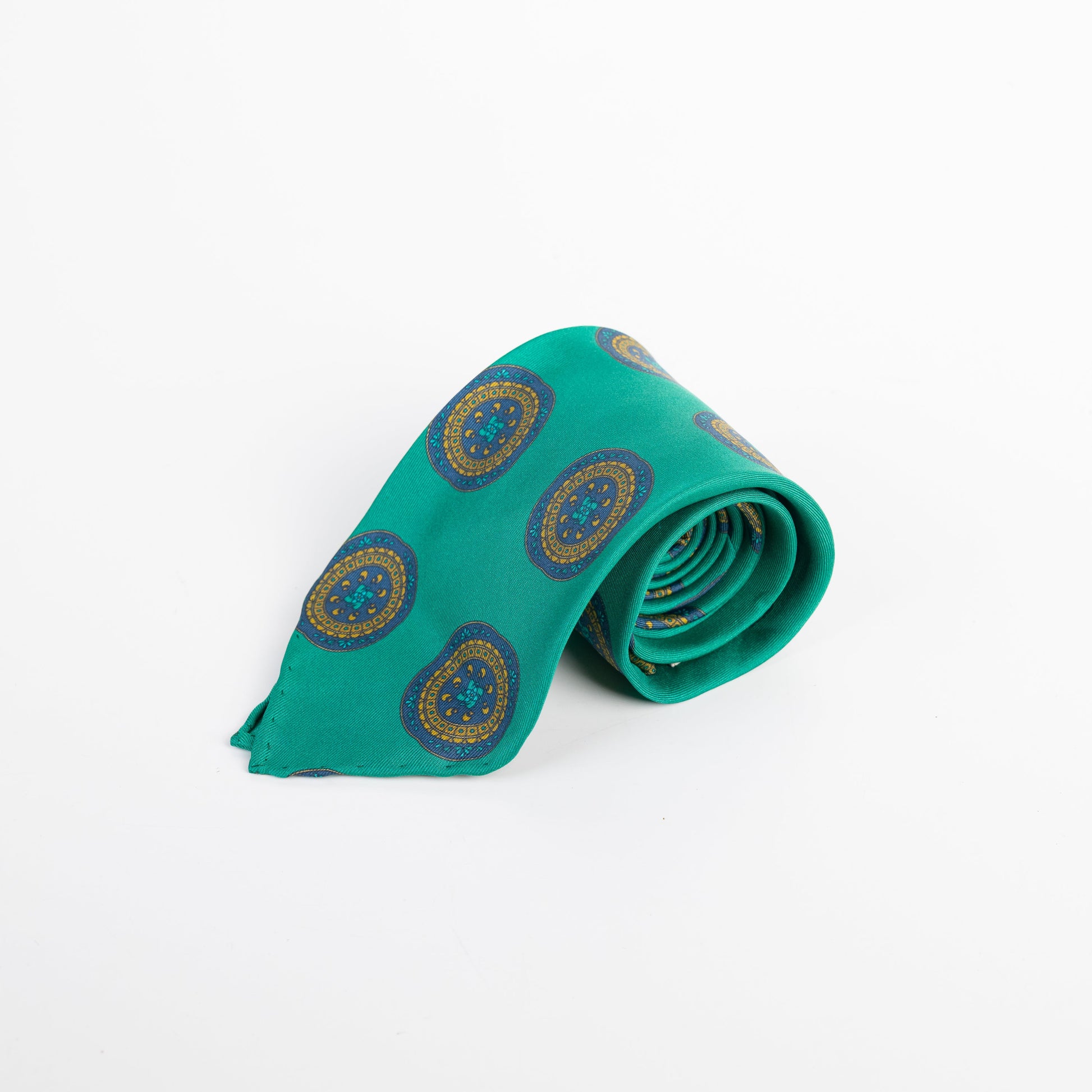 Spacca Neapolis - Green Printed Ties Spacca Neapolis