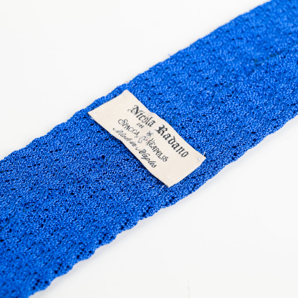 Spacca Neapolis Grendaine Silk Ties - Blue Spacca Neapolis