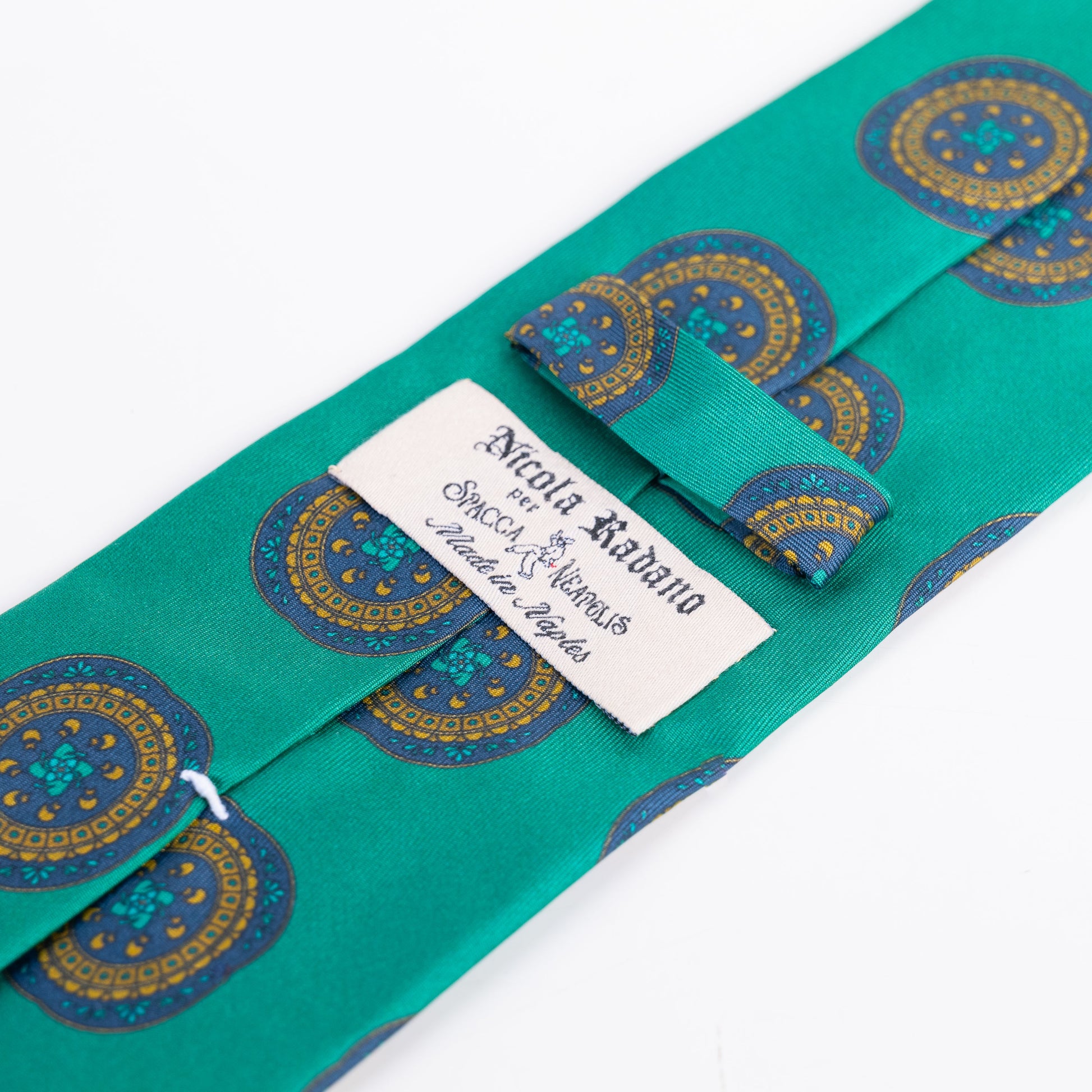 Spacca Neapolis - Green Printed Ties Spacca Neapolis