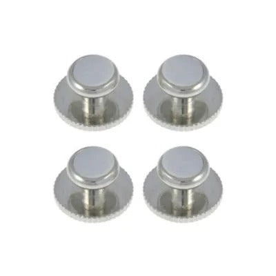 Benson & Clegg - Rhodium Plated Dress Studs  - Mother of Pearl