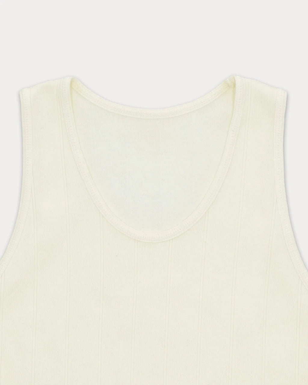 Fortela - Dylan Cotton Tank Top - Cream Fortela