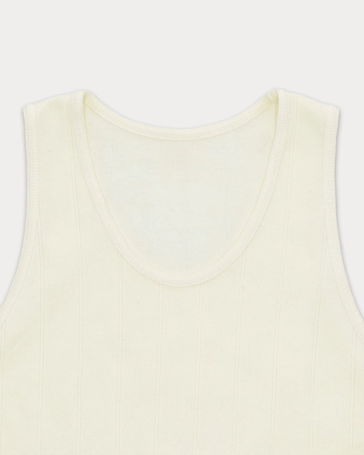 Fortela - Dylan Cotton Tank Top - Cream Fortela