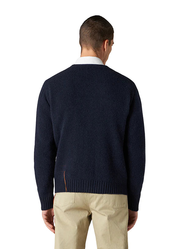 Fortela - Edmund Merino Wool Cardigan - Natural