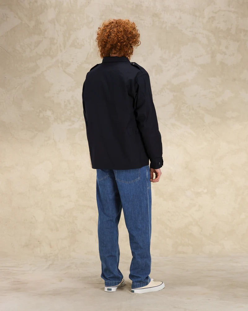 Fortela - Elias Jungle Jacket Cotton - Blue Fortela