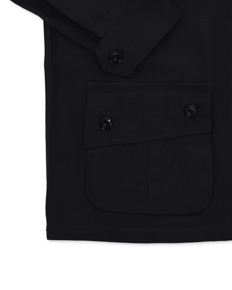 Fortela - Elias Jungle Jacket Cotton - Blue Fortela
