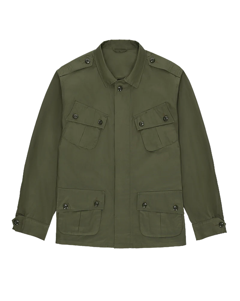 Fortela - Elias Jungle Jacket Cotton - Green Fortela