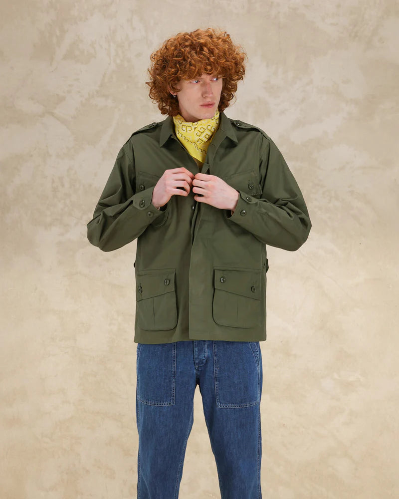 Fortela - Elias Jungle Jacket Cotton - Green Fortela