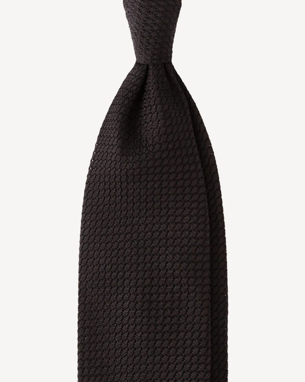 Viola Milano - Grenadine Garza Grossa Unlined Tie - Black Viola Milano
