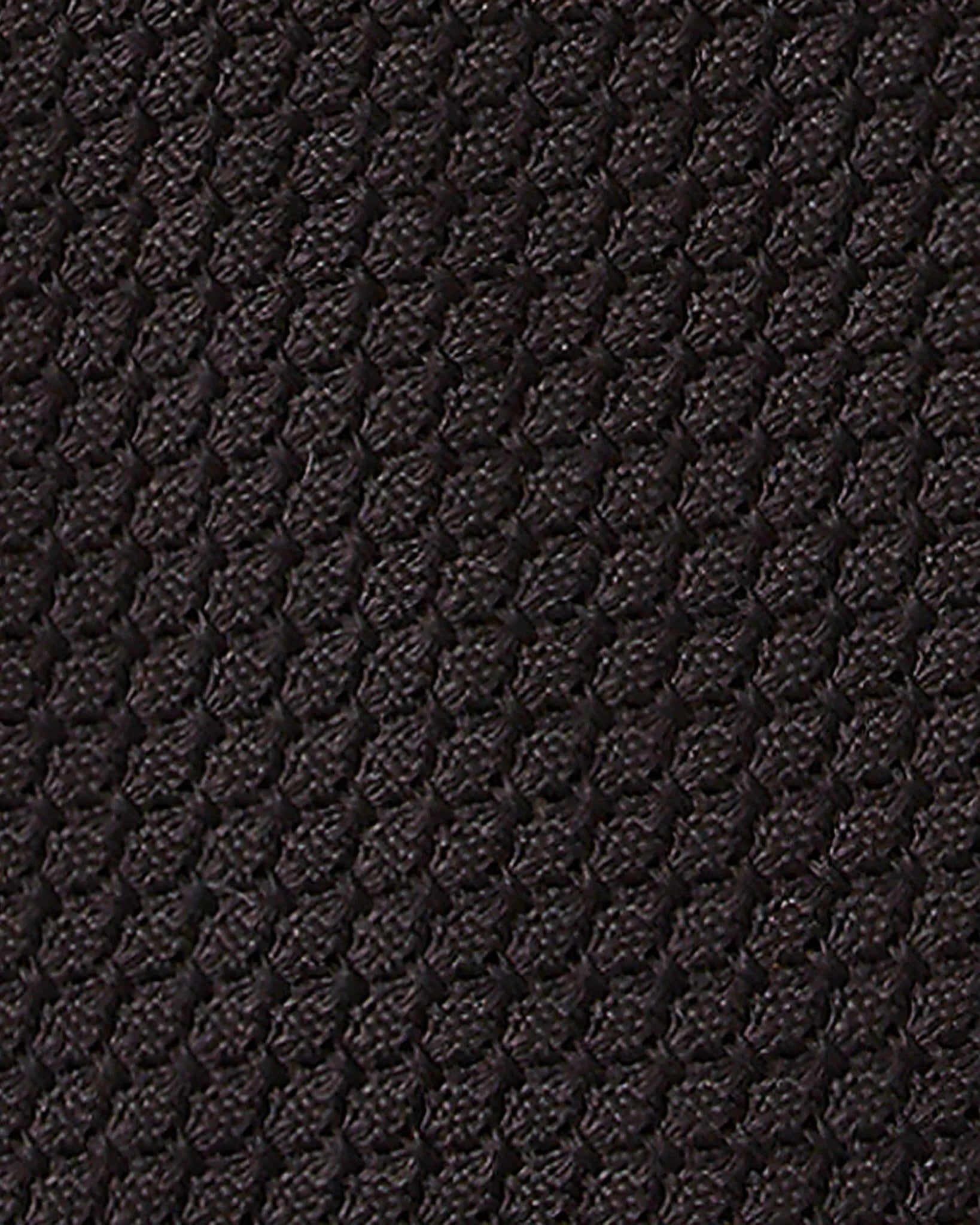 Viola Milano - Grenadine Garza Grossa Unlined Tie - Black Viola Milano