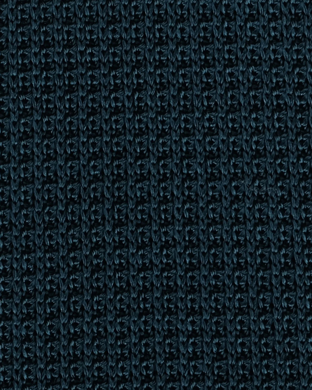 Viola Milano - Knitted Solid Limited Label Silk Tie - Cobalt Green