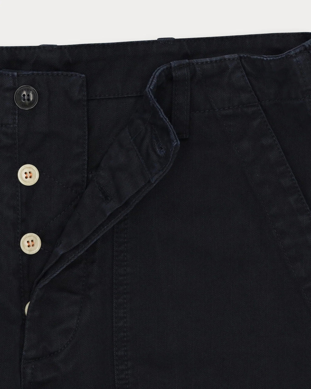 Fortela - Newfatigue Cotton Herringbone 0003T - Blue Fortela