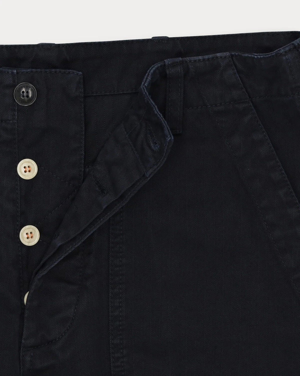 Fortela - Newfatigue Cotton Herringbone 0003T - Blue Fortela