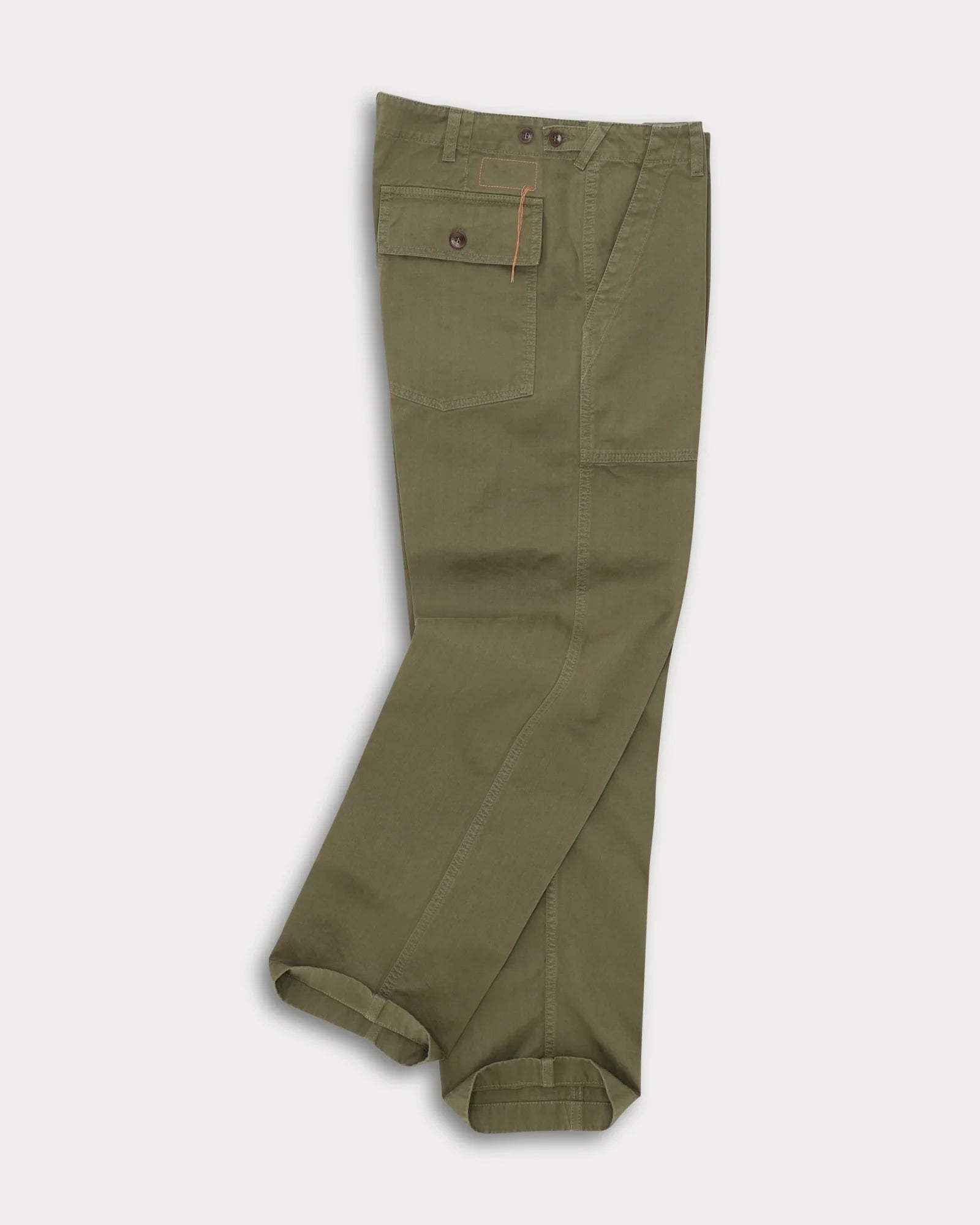 Fortela - Newfatigue Cotton Herringbone 0003T - Sage Green Fortela