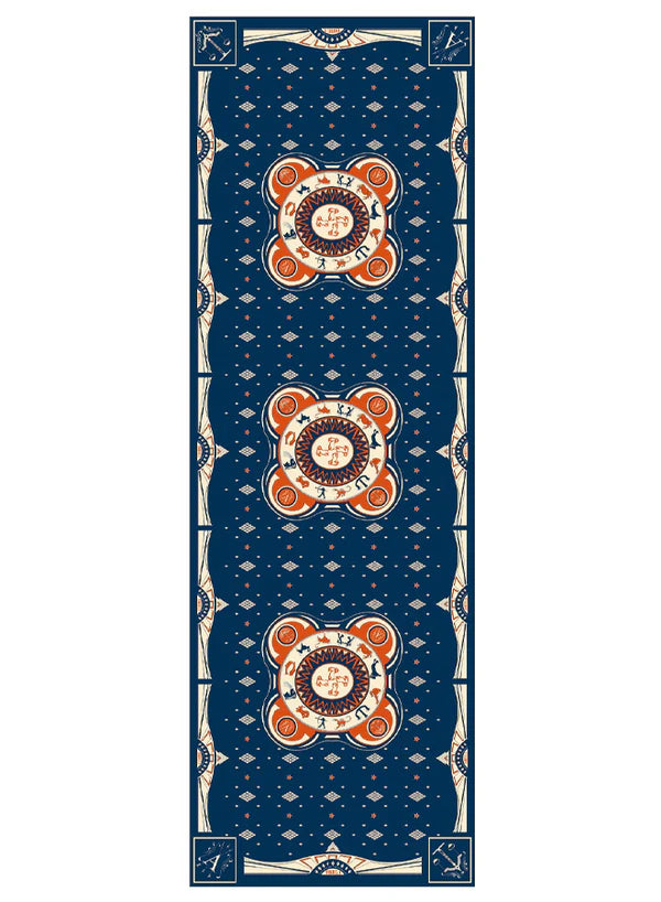 Fortela - Scarf Print - Blue
